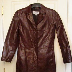 Wilson's Women's Leather Trenchcoat size M